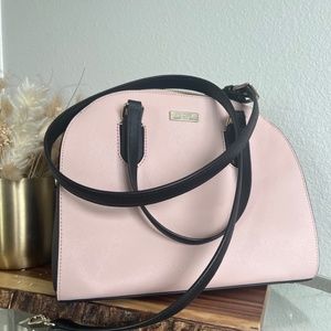 Kate Spade Reiley Medium Satchel (Pink & Black - NWT)